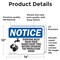 Signmission Safety Culture Sign, 14 in Width, Vinyl Decal, Rectangle OS-2PACK-NS-D-1014-L-12198 - alternate 6